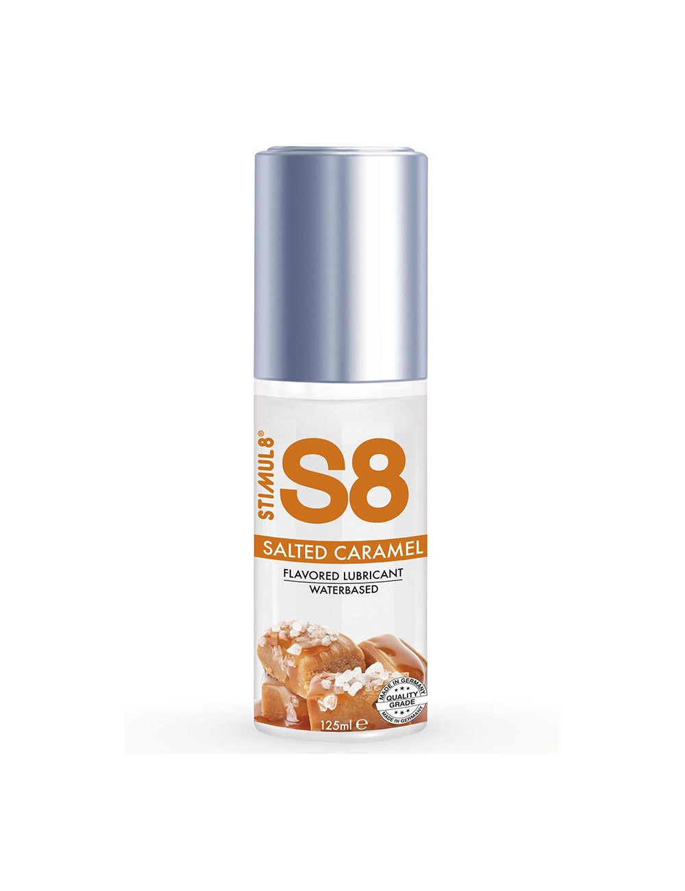 STIMUL8 - S8 SALTED CARAMEL LUBRICANT 125 ML STIMUL8 - S8 SALTED CARAMEL LUBRICANT 125 ML