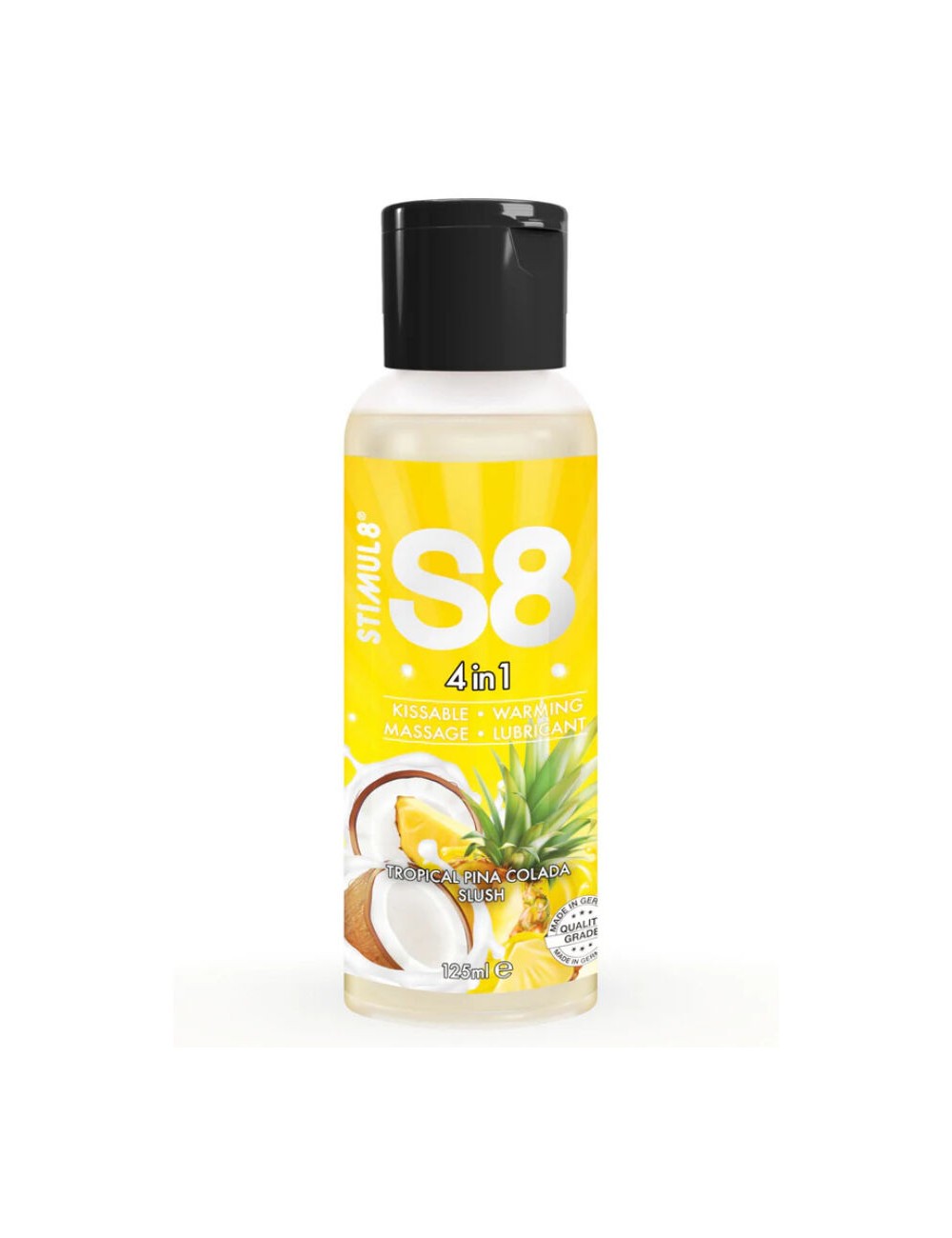 STIMUL8 - S8 4 IN 1 PINA COLADA DESSERT LUBRICANT 125 ML STIMUL8 - S8 4 IN 1 PINA COLADA DESSERT LUBRICANT 125 ML
