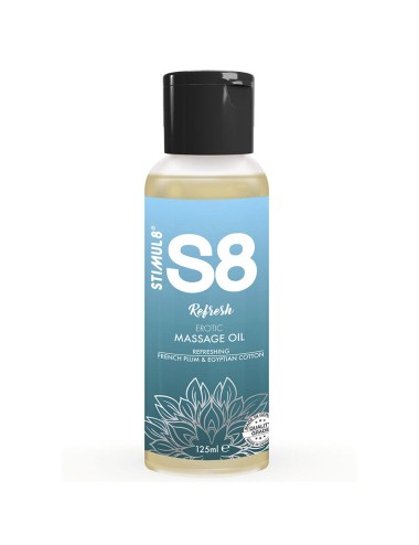STIMUL8 - S8 REFRESH COTTON MASSAGE OIL 125 ML