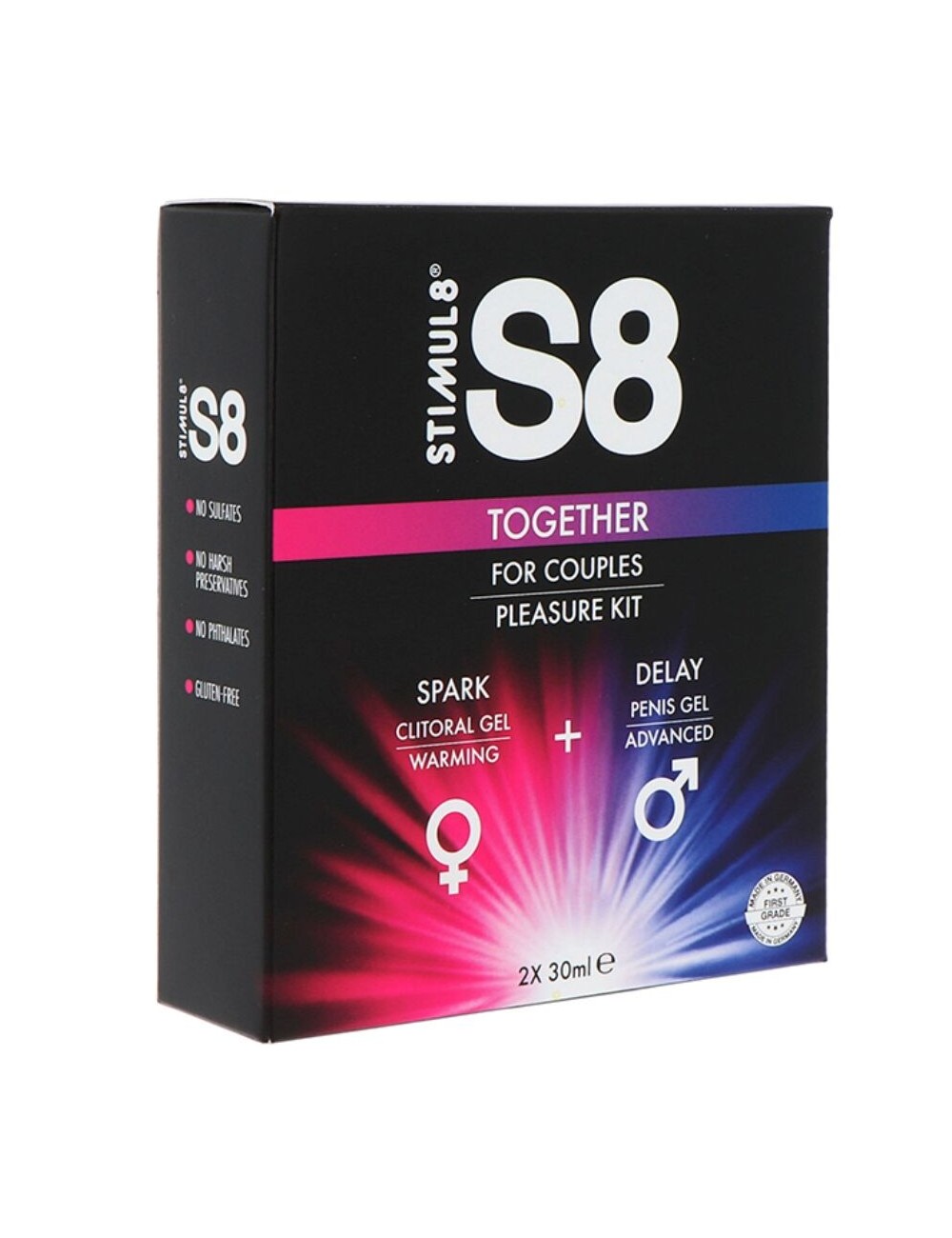 STIMUL8 - S8 TOGETHER COUPLE KIT 2 X 30 ML STIMUL8 - S8 TOGETHER COUPLE KIT 2 X 30 ML