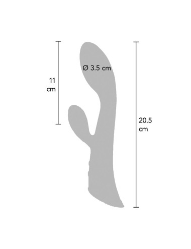 TOYJOY - IVY CASSIA XTRA INTENSE VIBRATOR CLITORIS STIMULATOR BLACK