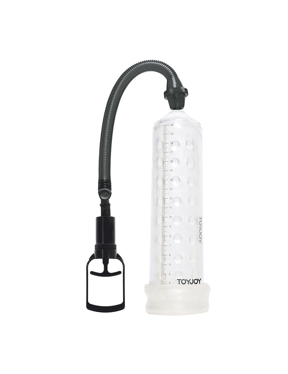 TOYJOY - POWERFUL MASSAGE PUMP WITH TRANSPARENT SLEEVE TOYJOY - POWERFUL MASSAGE PUMP WITH TRANSPARENT SLEEVE