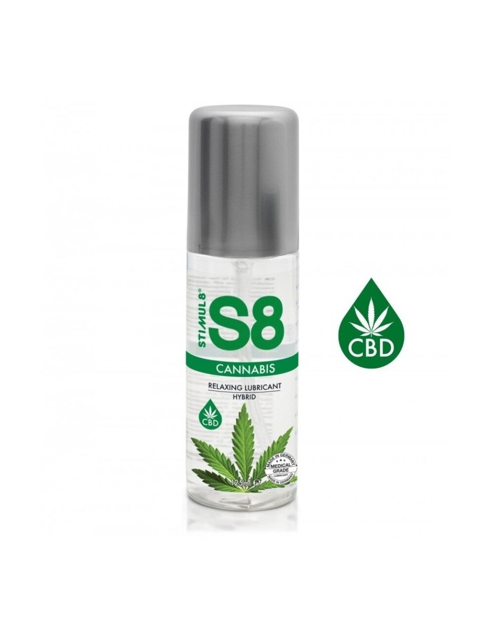 STIMUL8 - S8 CANNABIS HYBRID LUBRICANT 125 ML