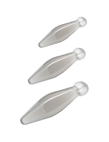 TOYJOY - ANAL PLAY 3-PIECE TRANSPARENT FINGER RIMMER
