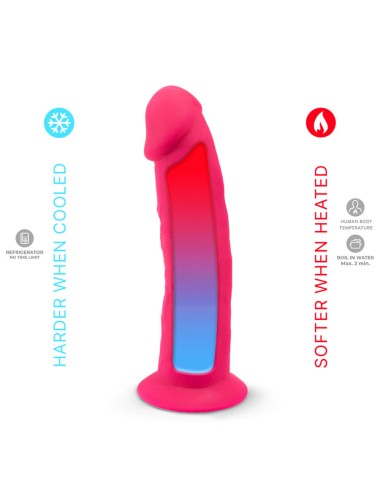 SILEXD - REALISTIC PENIS MODEL 2 PINK + REMOTE CONTROL LRS 17 CM