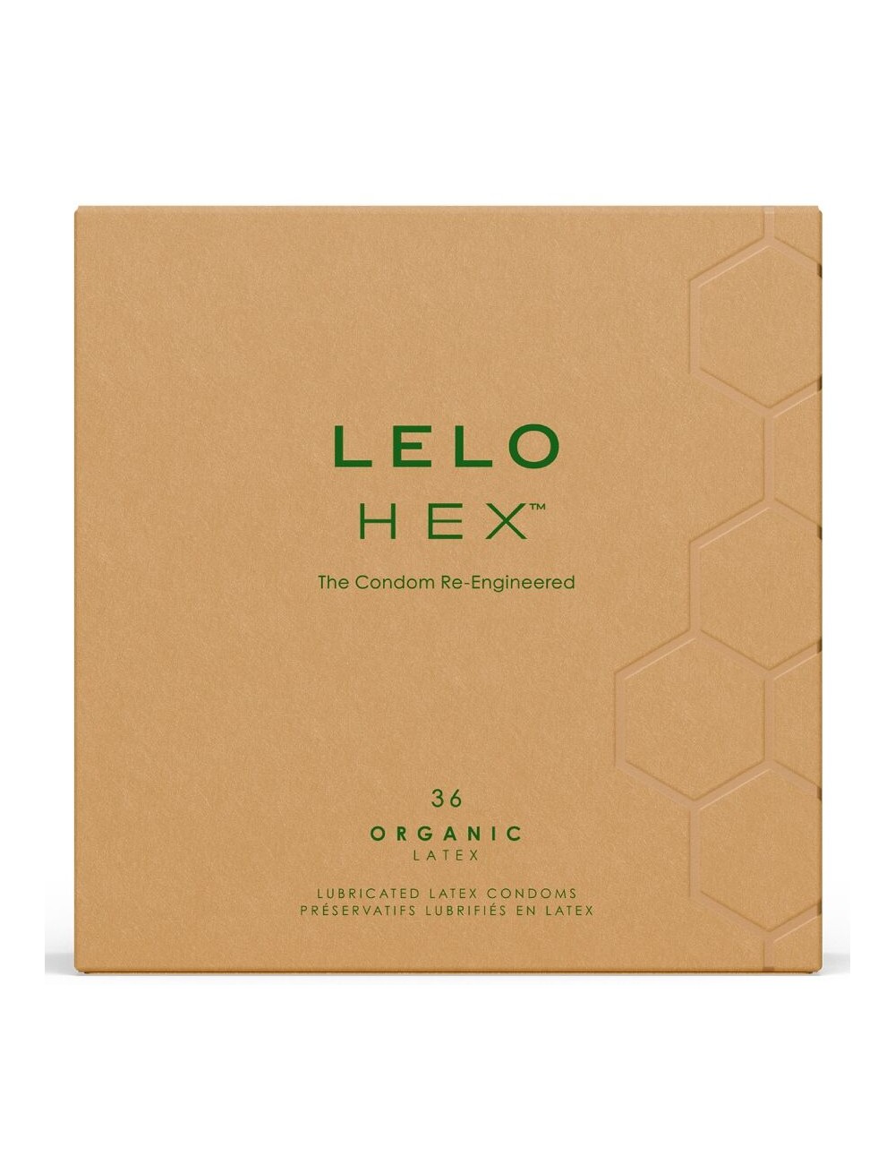 LELO - HEX ORGANIC CONDOM BOX 36 UNITS LELO - HEX ORGANIC CONDOM BOX 36 UNITS