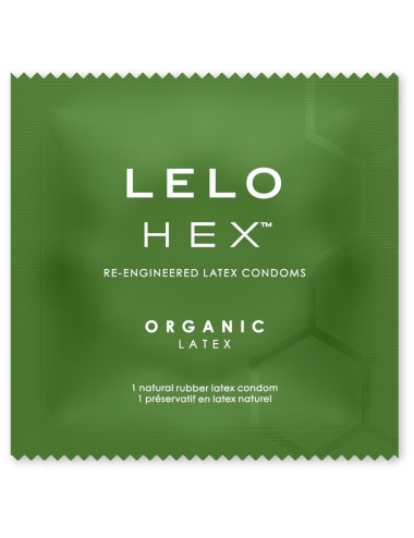LELO - HEX ORGANIC CONDOM BOX 36 UNITS