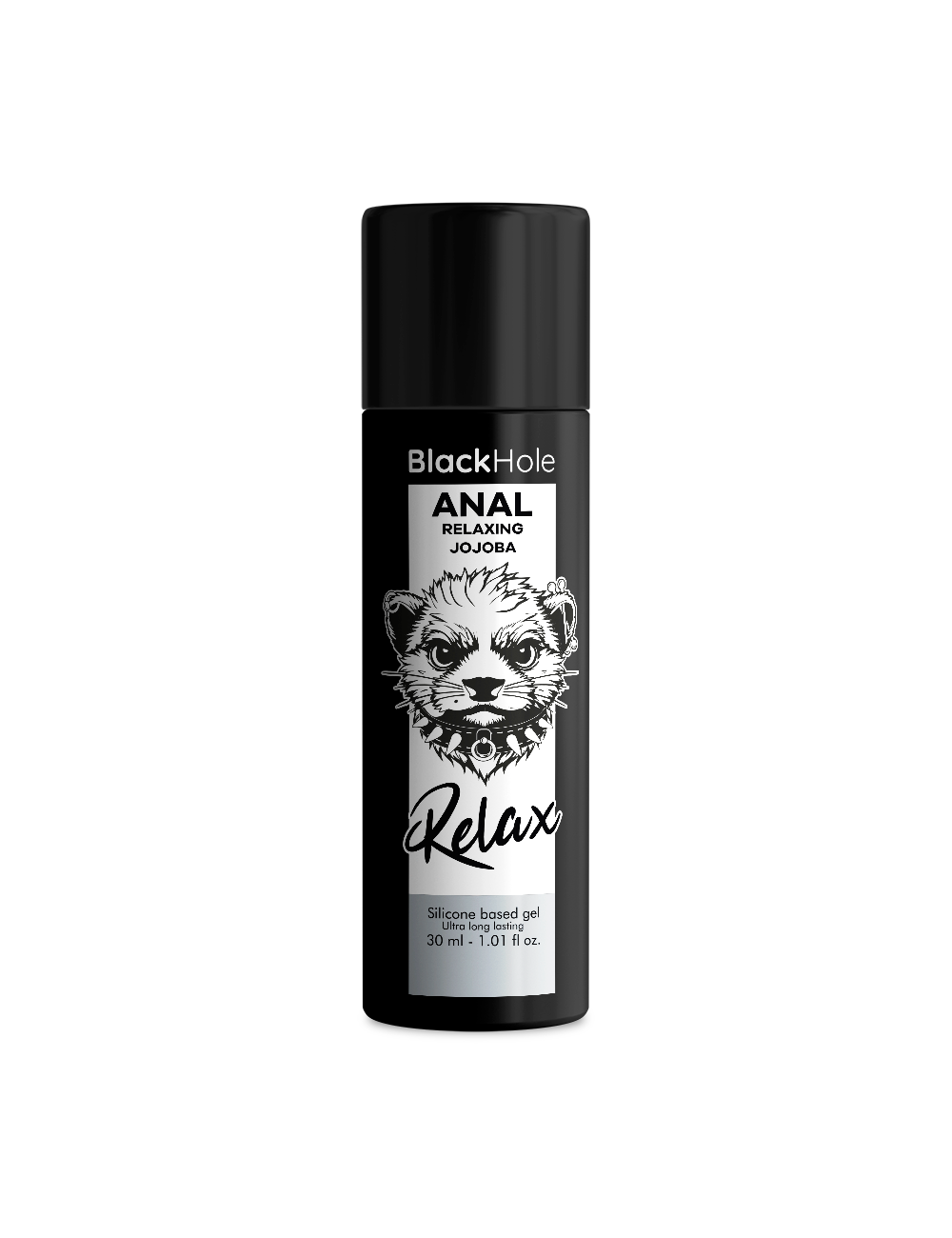 BLACK HOLE - ANAL RELAXING JOJOBA RELAX SILICONE BASE 30 ML BLACK HOLE - ANAL RELAXING JOJOBA RELAX SILICONE BASE 30 ML