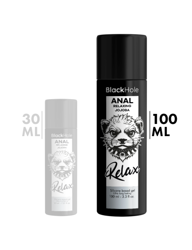 BLACK HOLE - ANAL RELAXING JOJOBA RELAX SILICONE BASE 100 ML
