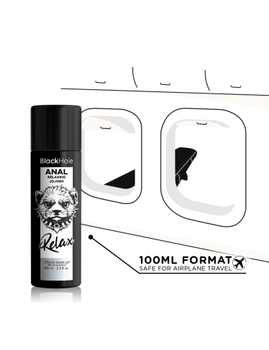 BLACK HOLE - ANAL RELAXING JOJOBA RELAX SILICONE BASE 100 ML