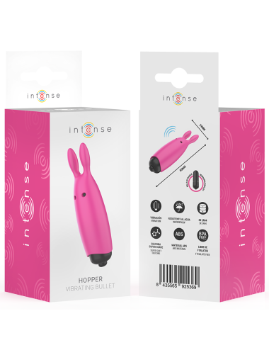 INTENSE - HOPPER PINK VIBRATING BULLET 8.3 X 2.4 CM