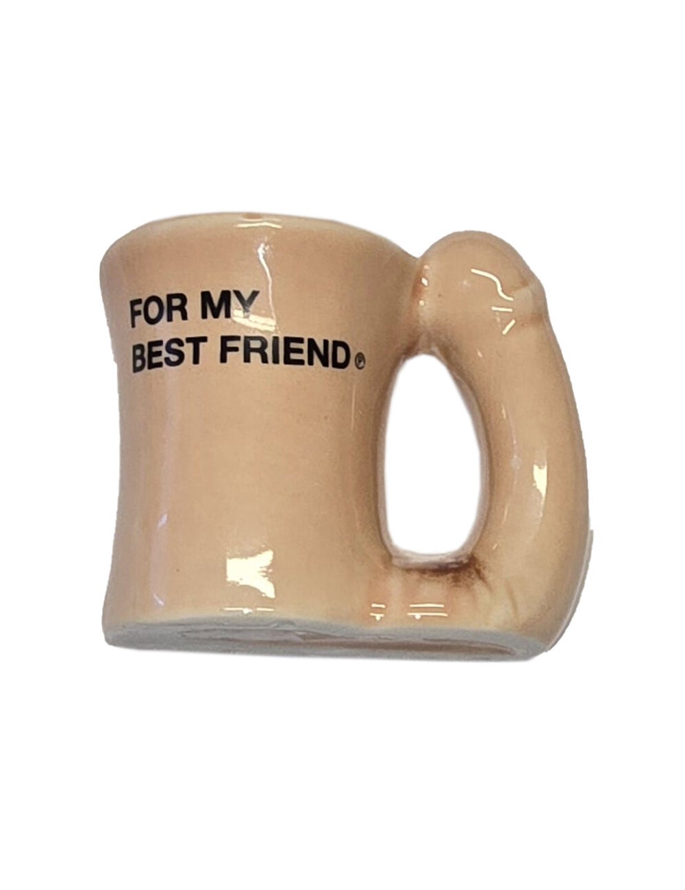 DIABLO PICANTE – CERAMIC MUG MAGNET WITH PENIS HANDLE “FOR MY BEST FRIEND” DIABLO PICANTE – CERAMIC MUG MAGNET WITH PENIS HANDLE “FOR MY BEST FRIEND”