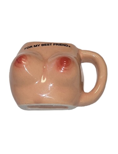 DIABLO PICANTE – BREAST MAGNET IN CERAMIC MUG “FOR MY BEST FRIEND”