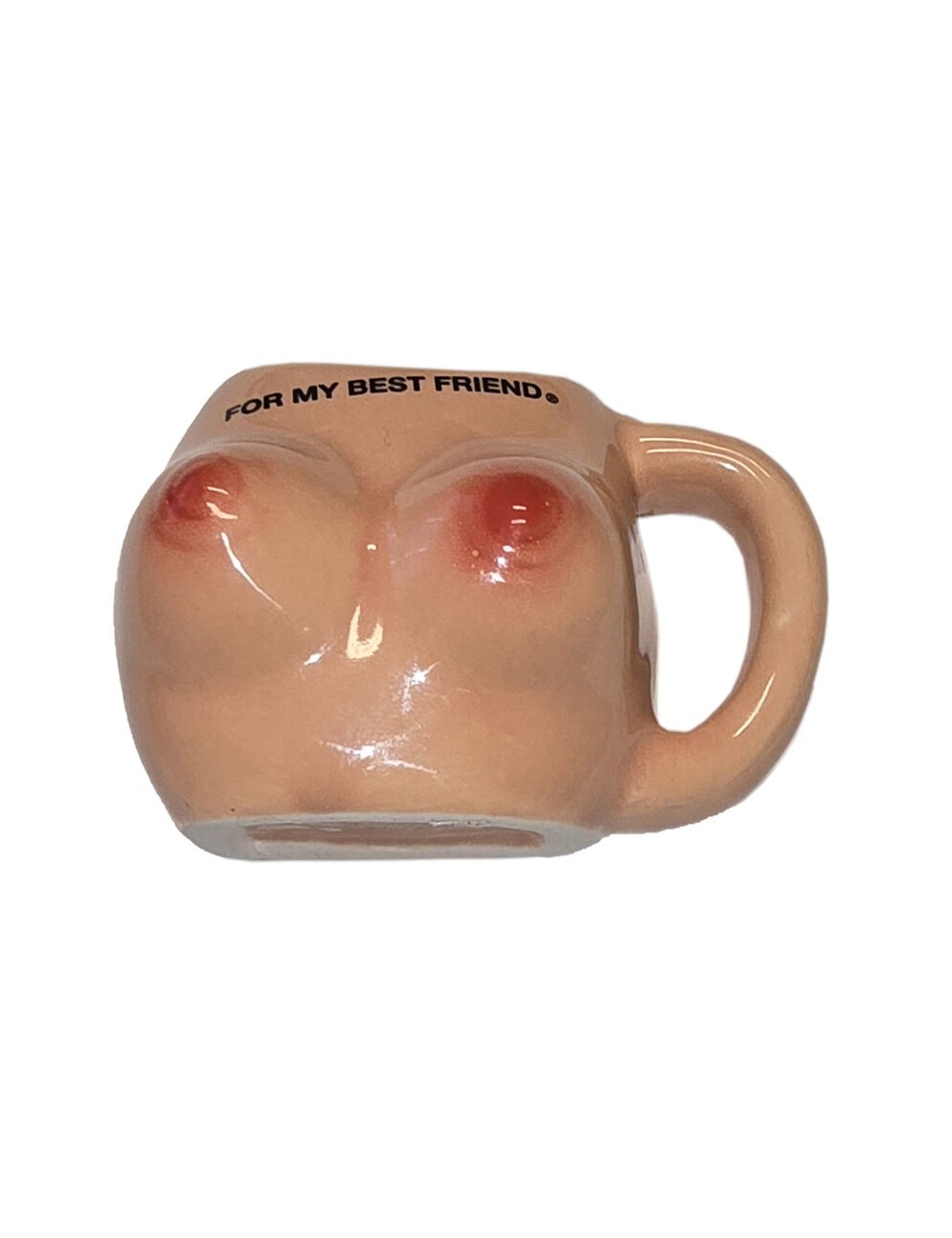 DIABLO PICANTE – BREAST MAGNET IN CERAMIC MUG “FOR MY BEST FRIEND”
