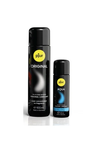 PJUR - SET 30TH ANNIVERSARY PJUR ORIGINAL 100 ML + PJUR AQUA 30 ML AS A GIFT