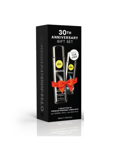 PJUR - SET 30TH ANNIVERSARY PJUR ORIGINAL 100 ML + PJUR AQUA 30 ML AS A GIFT