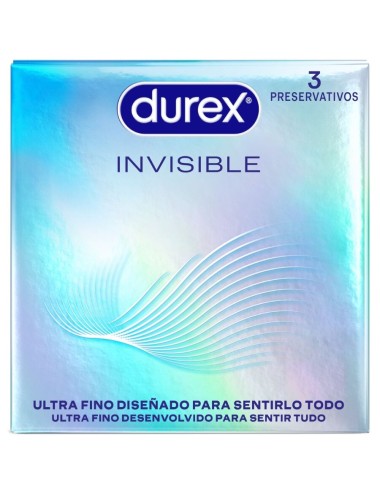 DUREX - INVISIBLE ULTRA THIN 3 UNITS