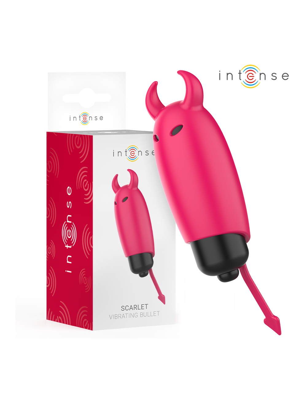 INTENSE - SCARLET VIBRATING BULLET RED DEMON 9.3 X 2.4 CM