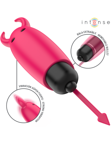 INTENSE - SCARLET VIBRATING BULLET RED DEMON 9.3 X 2.4 CM