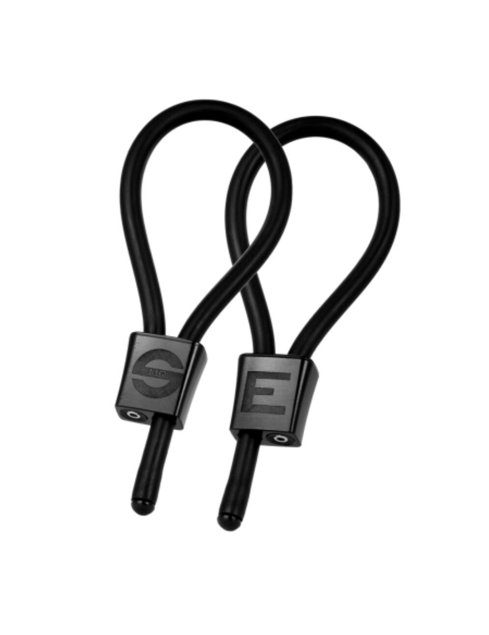 ELECTRASTIM - PRESTIGE ELECTRA LOOPS ADJUSTABLE COCK RINGS BLACK