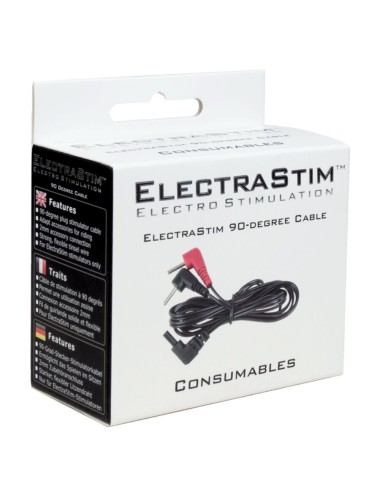 ELECTRASTIM - 90-DEGREE STIMULATOR CABLES
