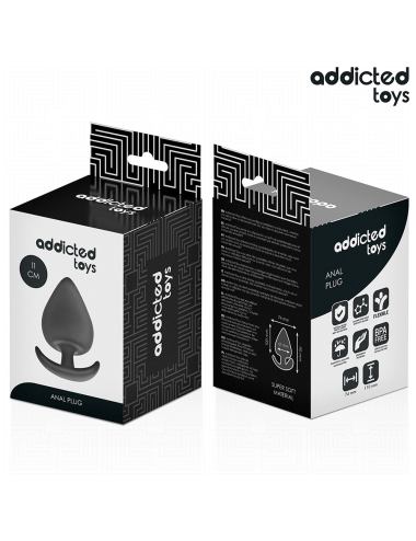 ADDICTED TOYS - ANAL PLUG SILICONE SIZE XXL 11 CM