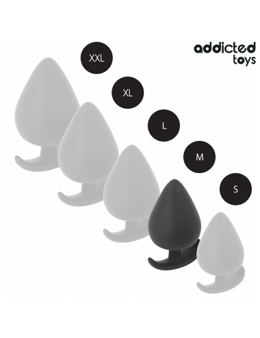 ADDICTED TOYS - ANAL PLUG SILICONE SIZE M 6.6 CM