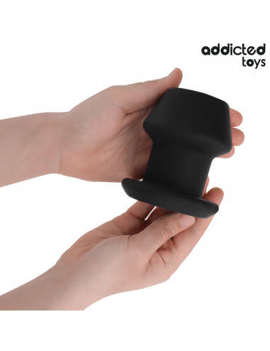 ADDICTED TOYS - EXTREME HOLLOW ANAL PLUG SILICONE SIZE L 10.4 CM