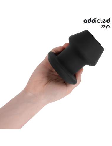 ADDICTED TOYS - EXTREME HOLLOW ANAL PLUG SILICONE SIZE L 10.4 CM