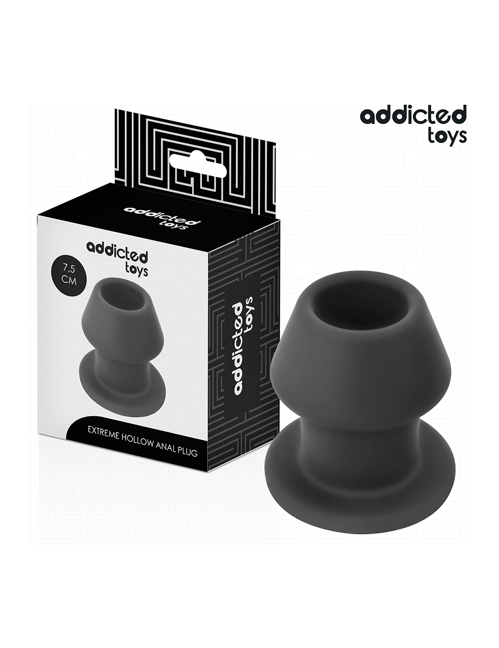 ADDICTED TOYS - EXTREME HOLLOW ANAL PLUG SILICONE SIZE S 7.5 CM ADDICTED TOYS - EXTREME HOLLOW ANAL PLUG SILICONE SIZE S 7.5 CM