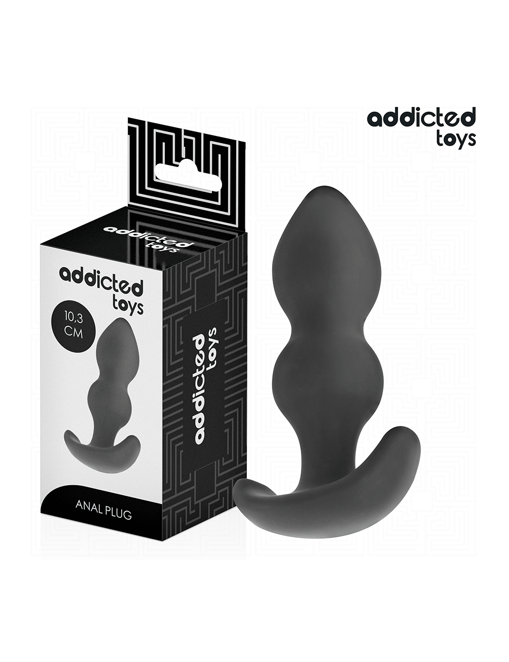 ADDICTED TOYS - ANAL PLUG SILICONE SIZE S 10.3 CM