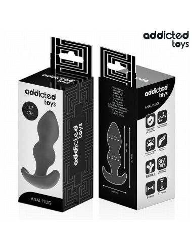 ADDICTED TOYS - ANAL PLUG SILICONE SIZE L 11.7 CM