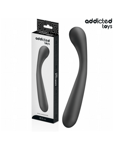 ADDICTED TOYS - DOUBLE ANAL MASSAGER SILICONE 22.5 CM
