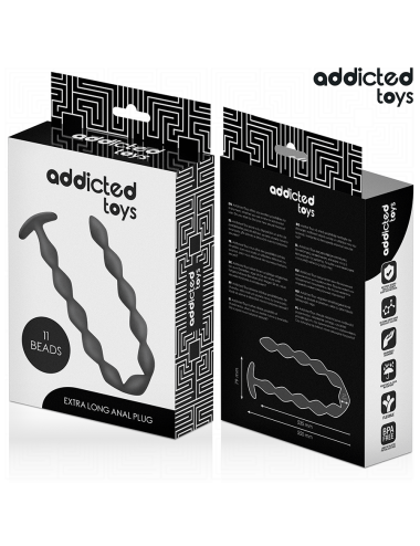 ADDICTED TOYS - EXTRA LONG SILICONE ANAL PLUG