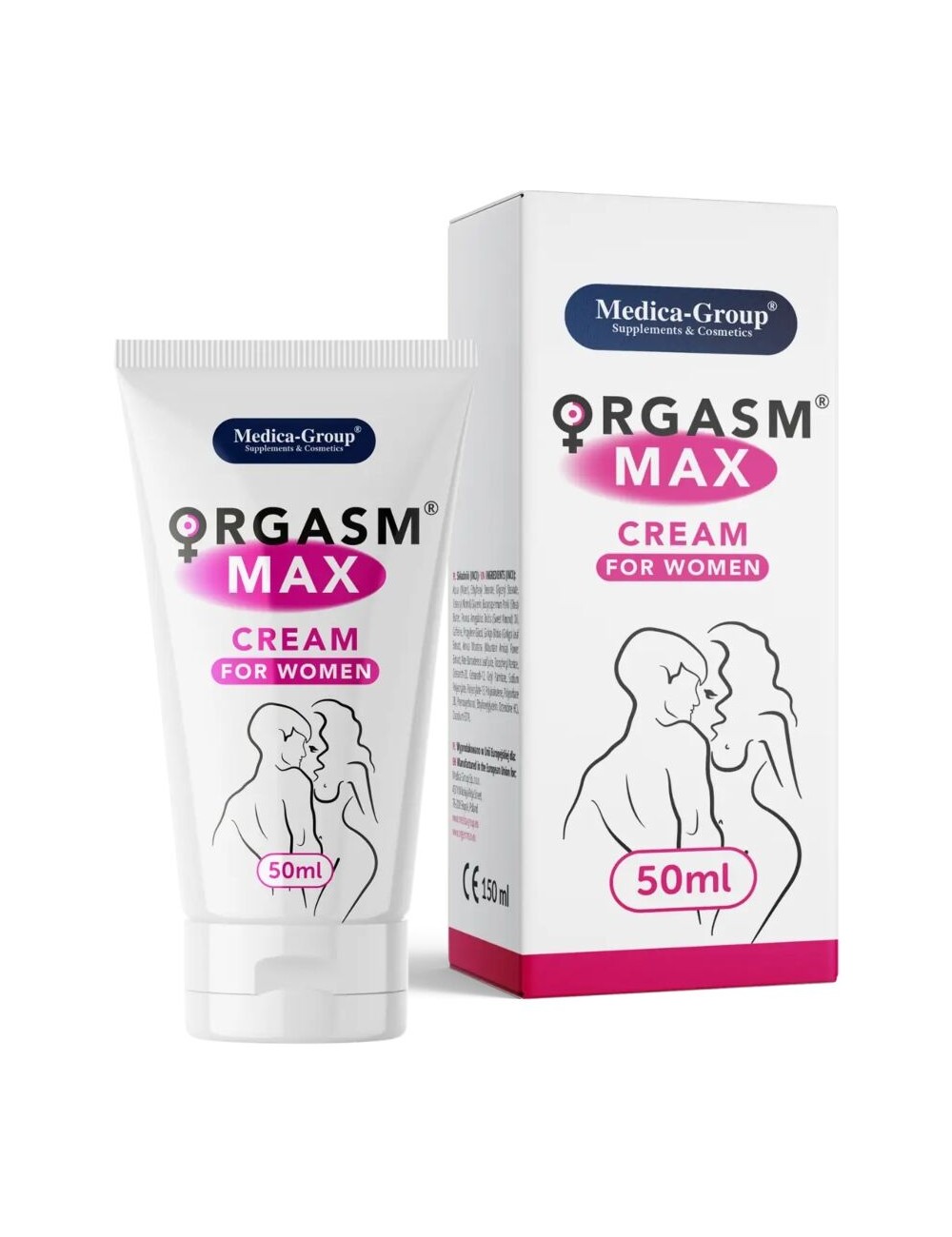 MEDICA GROUP - ORGASM MAX INTIMATE CREAM FOR WOMEN 50 ML MEDICA GROUP - ORGASM MAX INTIMATE CREAM FOR WOMEN 50 ML