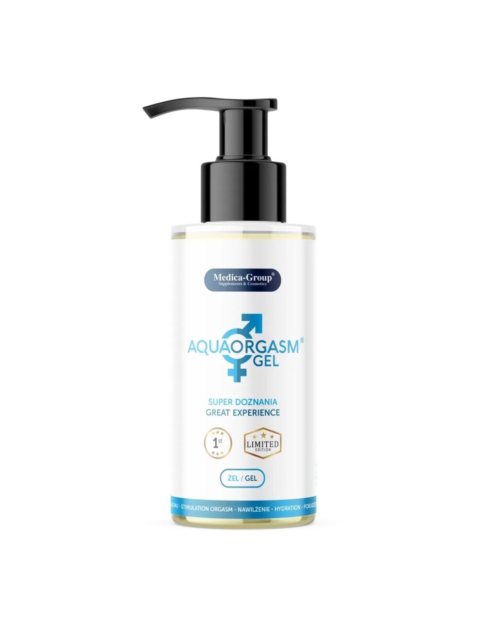 MEDICA GROUP - AQUA ORGASM INTIMATE GEL 150 ML MEDICA GROUP - AQUA ORGASM INTIMATE GEL 150 ML