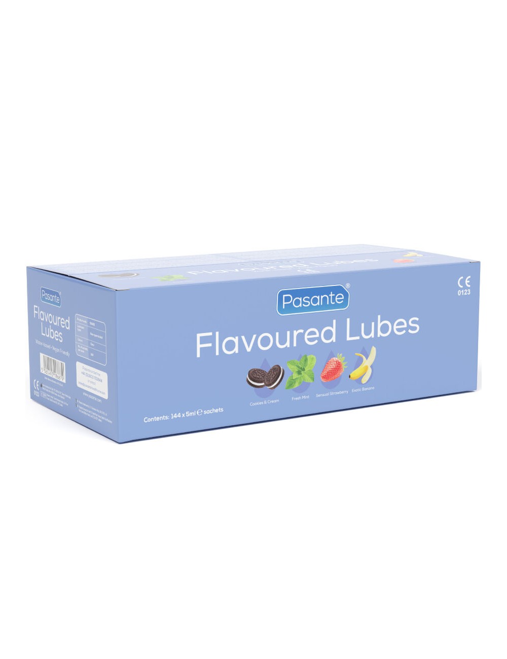 PASANTE - FLAVOR LUBRICANTS BOX 144 UNITS 5 ML