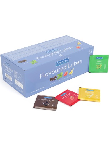 PASANTE - FLAVOR LUBRICANTS BOX 144 UNITS 5 ML