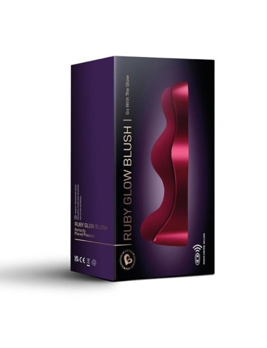 ROCKS- OFF - RUBY GLOW BLUSH RED G-SPOT VIBRATOR
