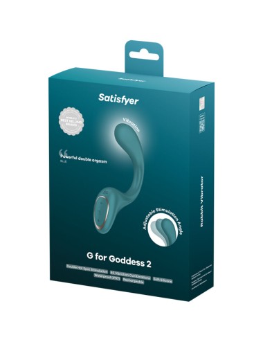SATISFYER - G FOR FODDES 2 RABBIT VIBRATOR BOTTLE GREEN