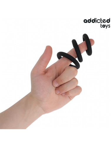 ADDICTED TOYS - SET OF SILICONE RINGS MODEL 1