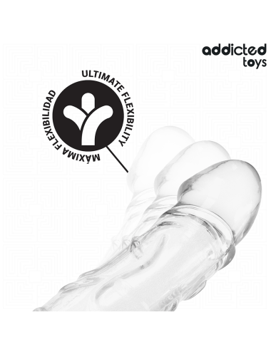 ADDICTED TOYS - TRANSPARENT PENIS EXTENSON 27 CM