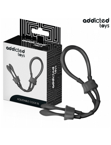 ADDICTED TOYS - ADJUSTABLE SILICONE ROPE FOR THE PENIS