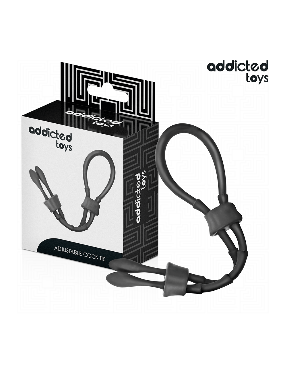 ADDICTED TOYS - ADJUSTABLE SILICONE ROPE FOR THE PENIS