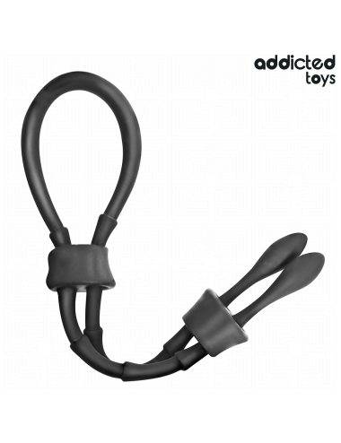 ADDICTED TOYS - ADJUSTABLE SILICONE ROPE FOR THE PENIS
