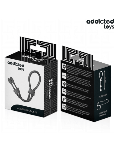 ADDICTED TOYS - ADJUSTABLE SILICONE ROPE FOR THE PENIS