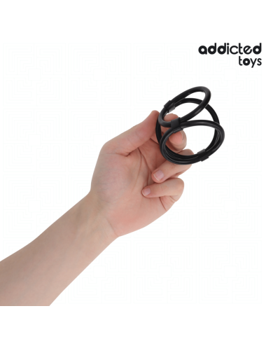 ADDICTED TOYS - TRIPLE PENIS RING