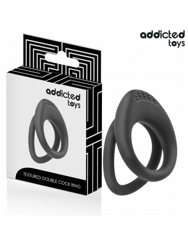 ADDICTED TOYS - DOUBLE TEXTURED PENIS RING