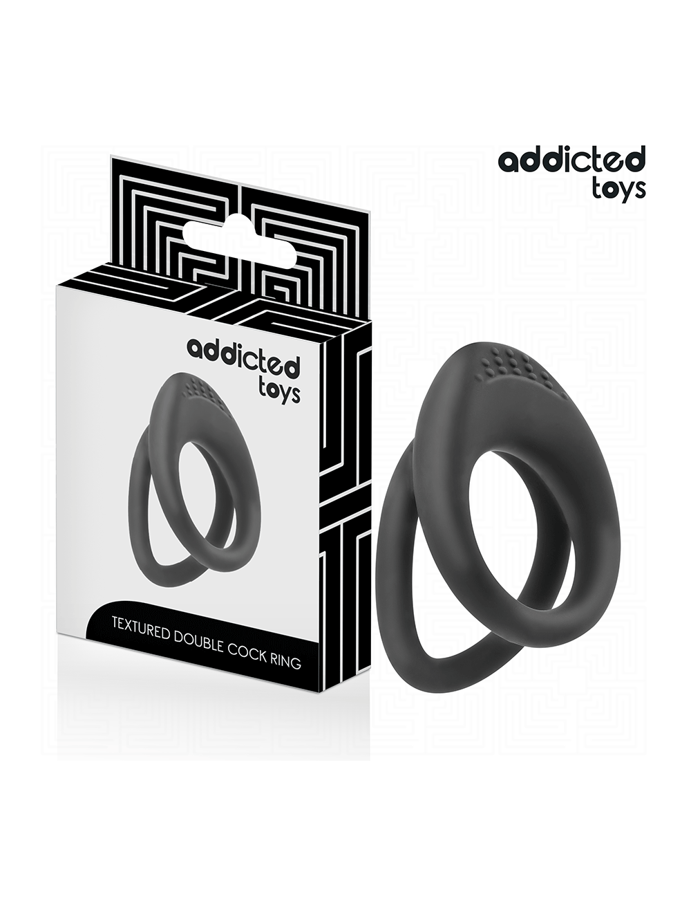 ADDICTED TOYS - DOUBLE TEXTURED PENIS RING