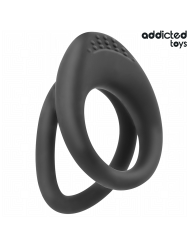 ADDICTED TOYS - DOUBLE TEXTURED PENIS RING